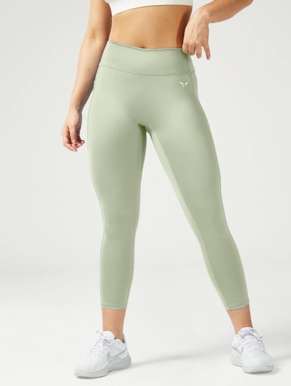 NWT SQUATWOLF Essential Leggings MID-RISE 24" Color Desert Sage
